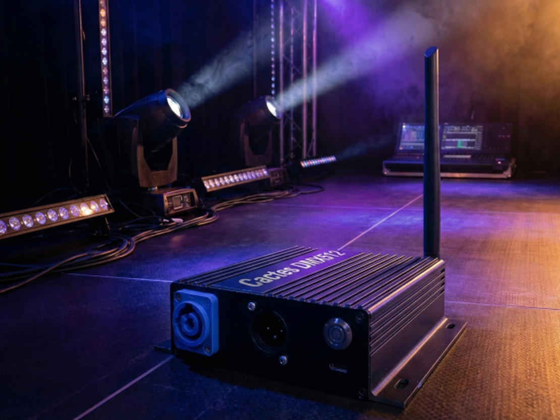 DMX500 2.4GHz 无线场控网关